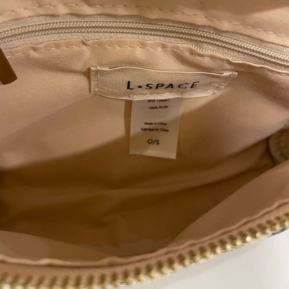 L*Space Black and Cream Women's Fanny Pack - Picture 6 of 12